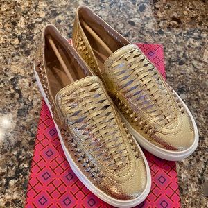 Tory Burch Huarache 2 slip-on sneakers NWB Sz 10.5